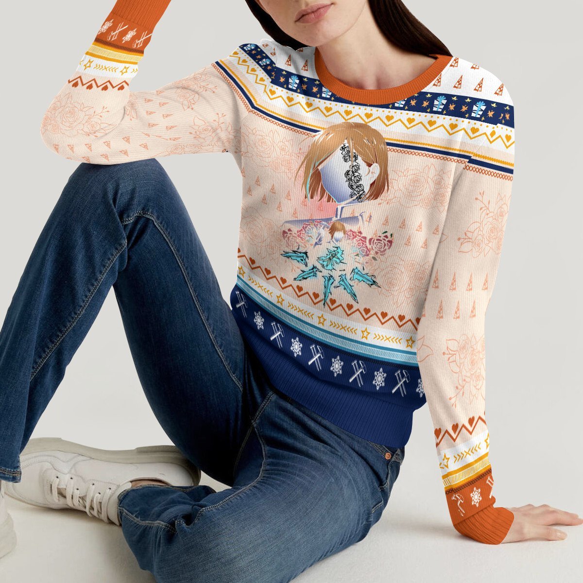 nobara-unisex-wool-sweater-450889 nobara unisex wool sweater 450889 - Gear Anime