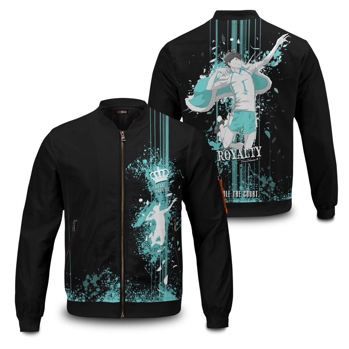Haikyuu Jackets - Oikawa Spirit Bomber Jacket FH0709 5 - Gear Anime oikawa spirit bomber jacket 104810 - Gear Anime