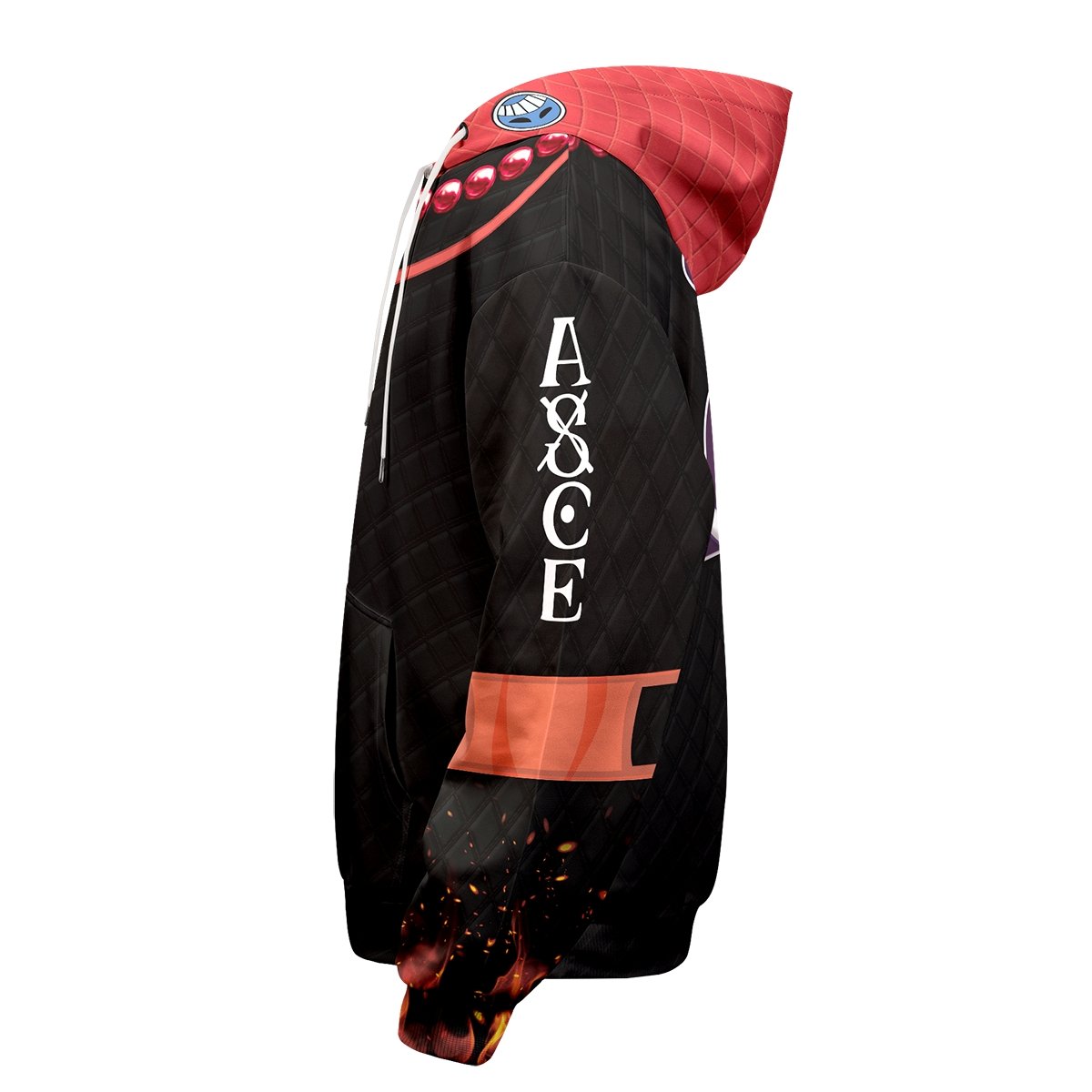 one-piece-ace-unisex-zipped-hoodie-222817 one piece ace unisex zipped hoodie 222817 - Gear Anime