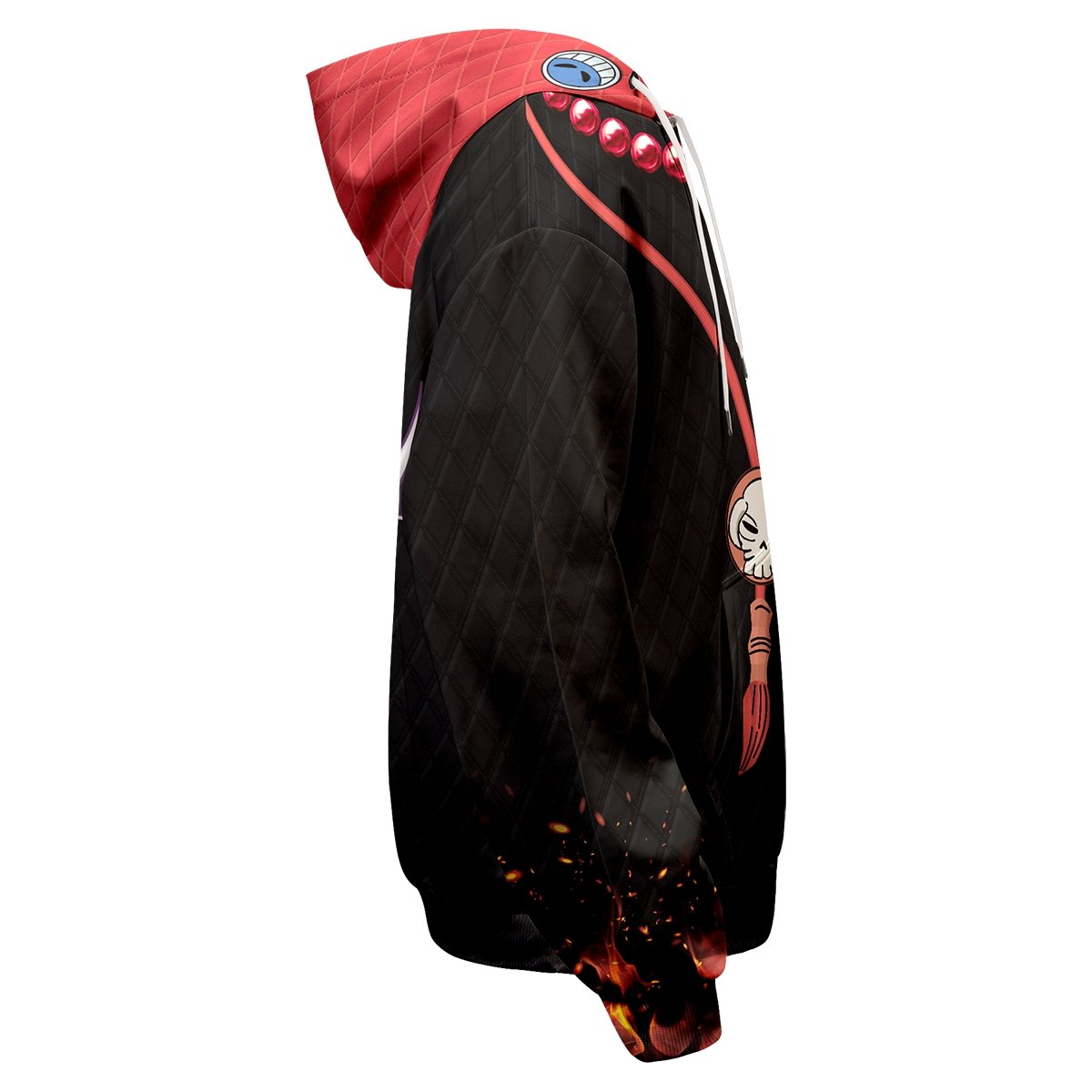 one-piece-ace-unisex-zipped-hoodie-431421 one piece ace unisex zipped hoodie 431421 - Gear Anime