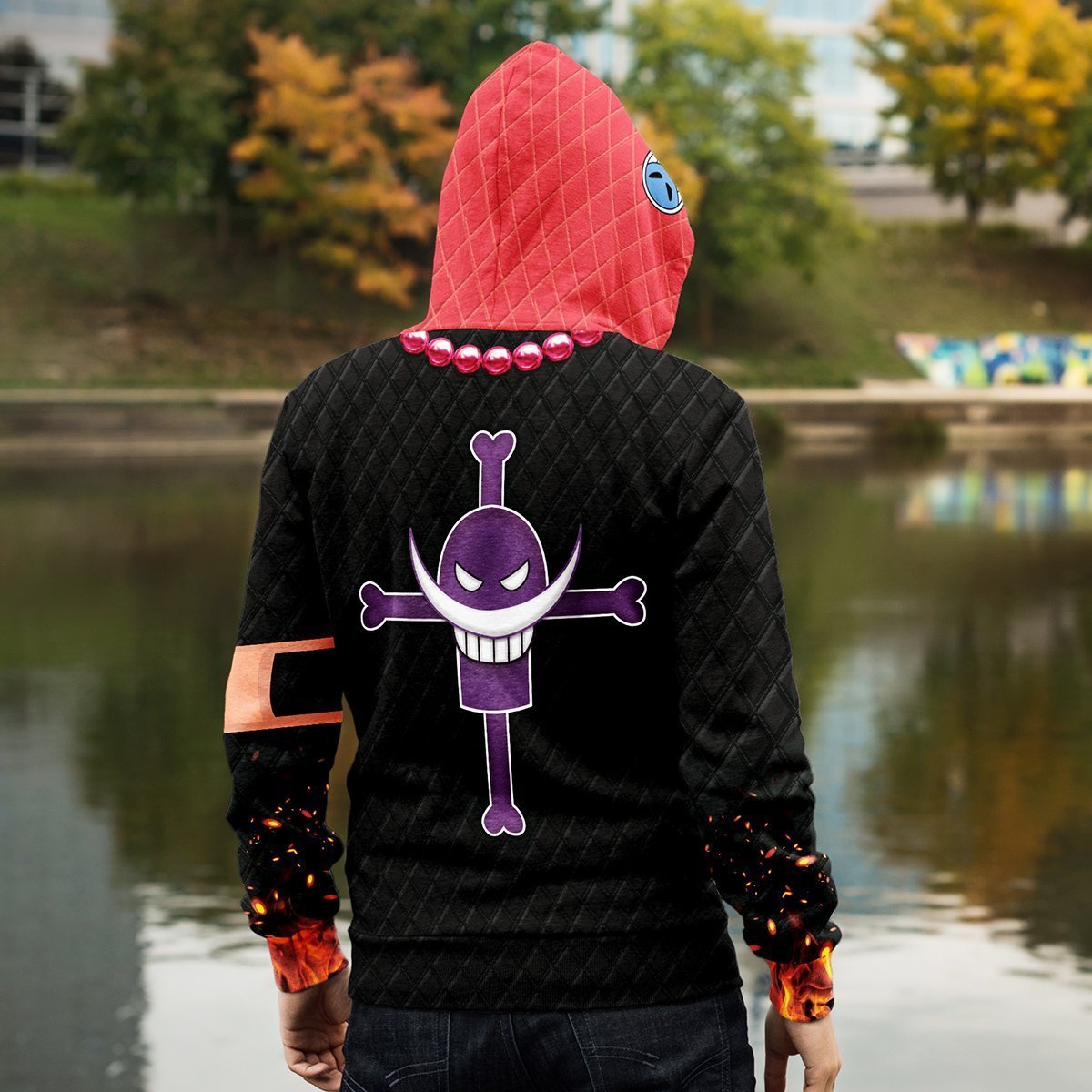 one-piece-ace-unisex-zipped-hoodie-798090 one piece ace unisex zipped hoodie 798090 - Gear Anime