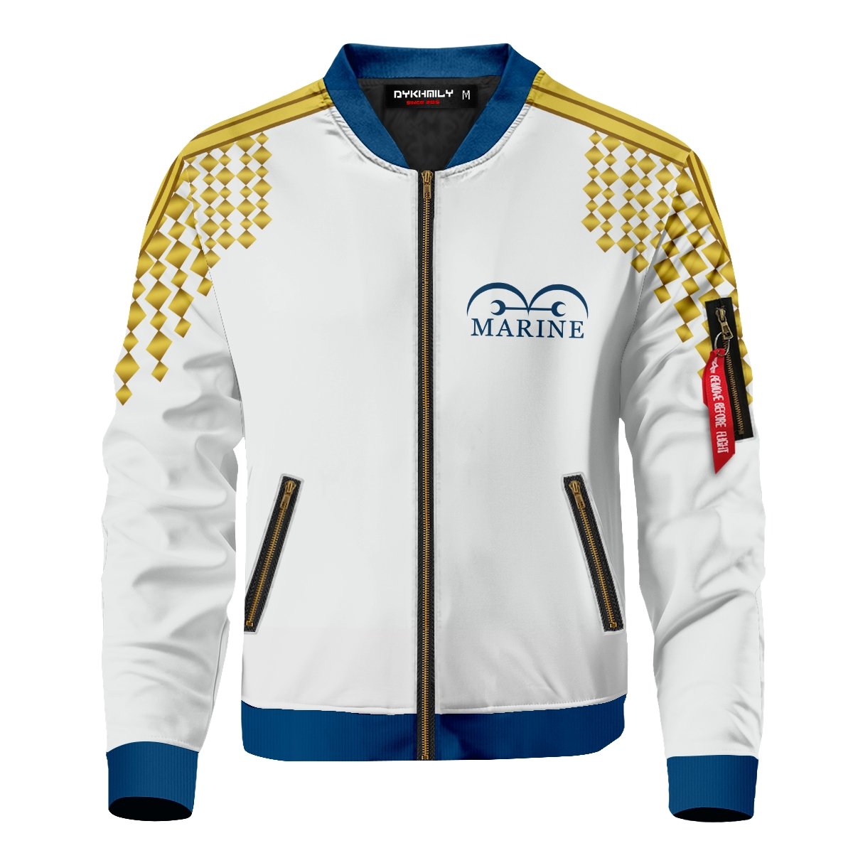 One Piece Jackets - One Piece Marine Bomber Jacket FH0709 10 - Gear Anime one piece marine bomber jacket 392121 - Gear Anime