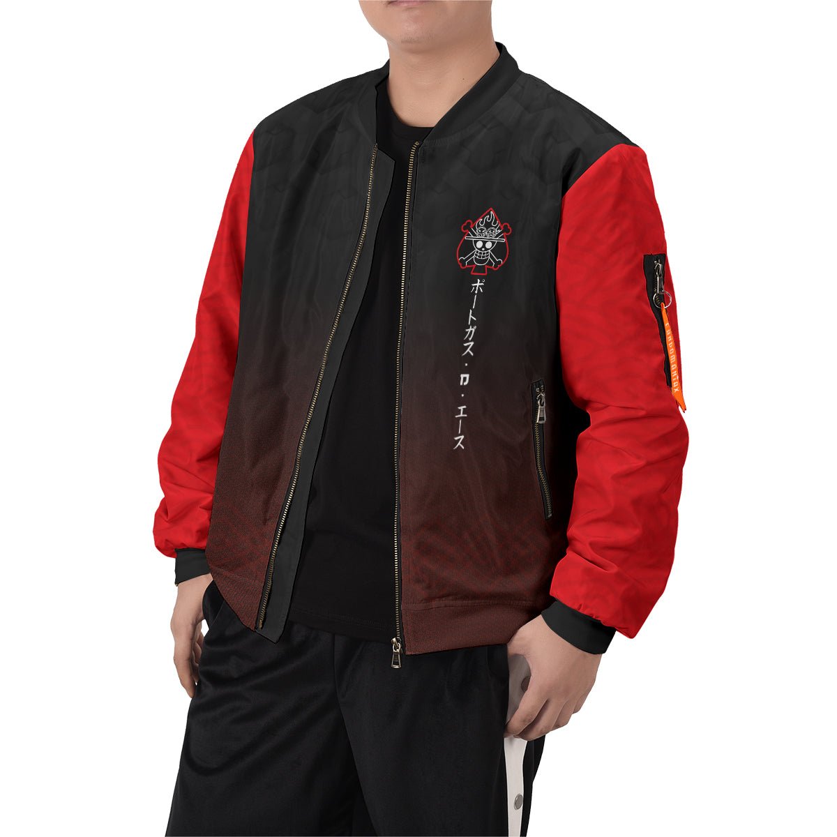 op-grim-ace-bomber-jacket-818623 op grim ace bomber jacket 818623 - Gear Anime
