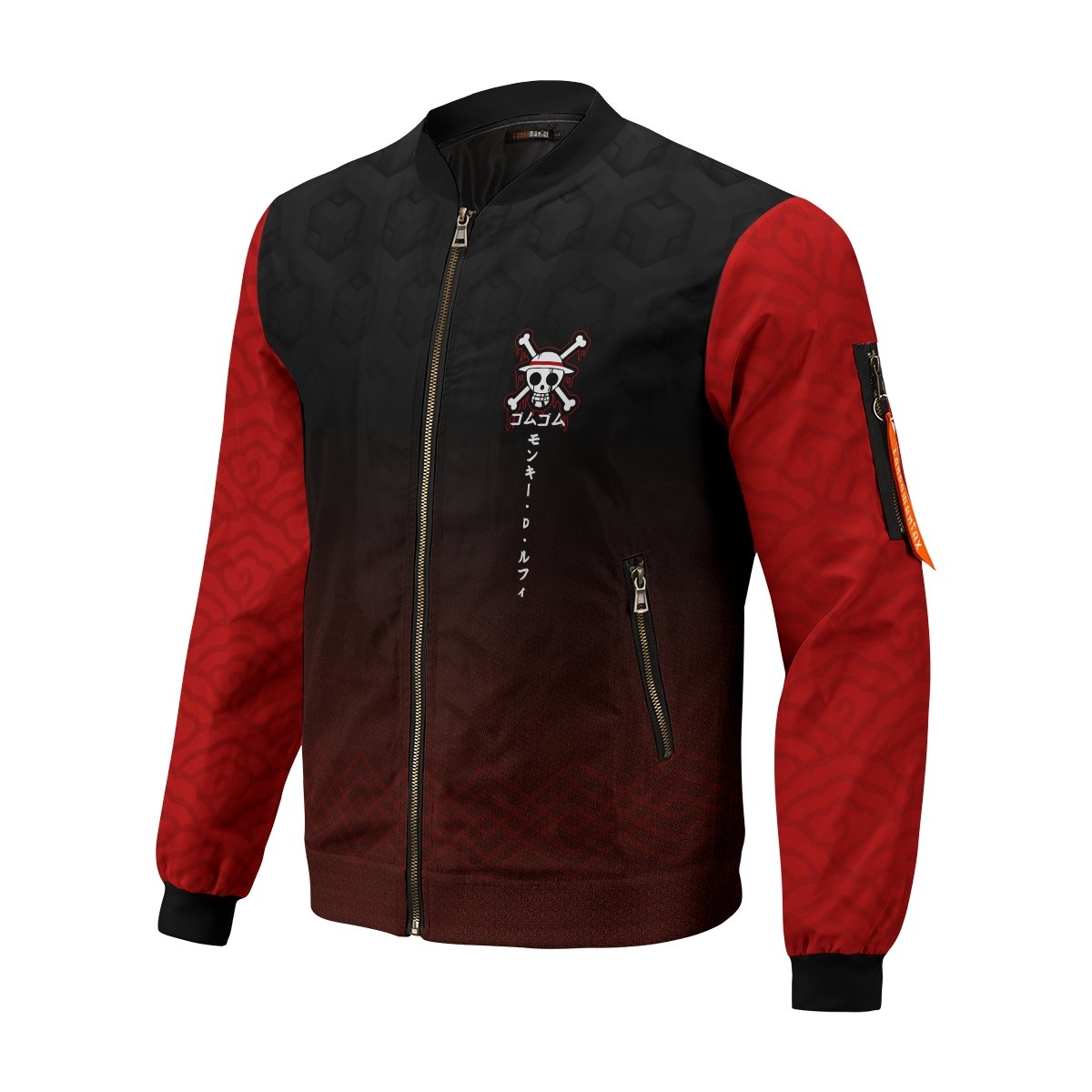 op-grim-luffy-bomber-jacket-443500 op grim luffy bomber jacket 443500 - Gear Anime