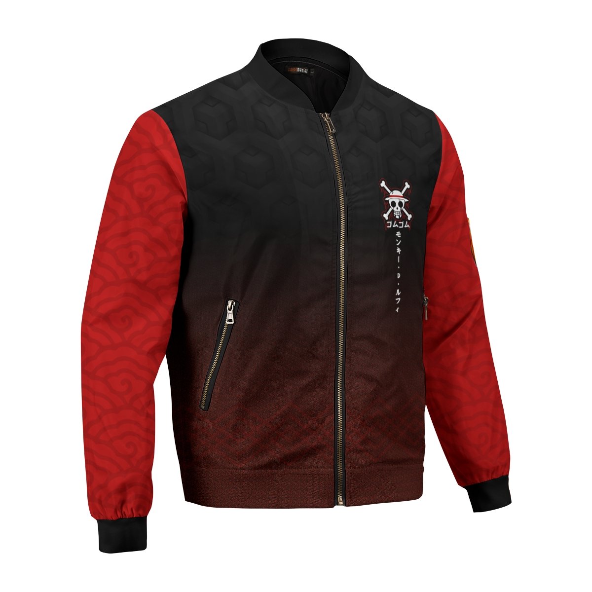 op-grim-luffy-bomber-jacket-517057 op grim luffy bomber jacket 517057 - Gear Anime