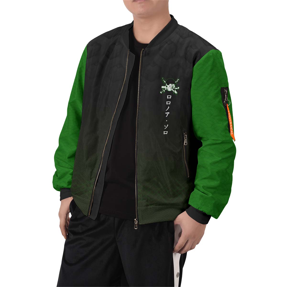 op-grim-zoro-bomber-jacket-416477 op grim zoro bomber jacket 416477 - Gear Anime