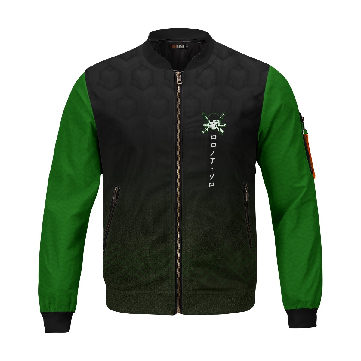 op-grim-zoro-bomber-jacket-441677 op grim zoro bomber jacket 441677 - Gear Anime