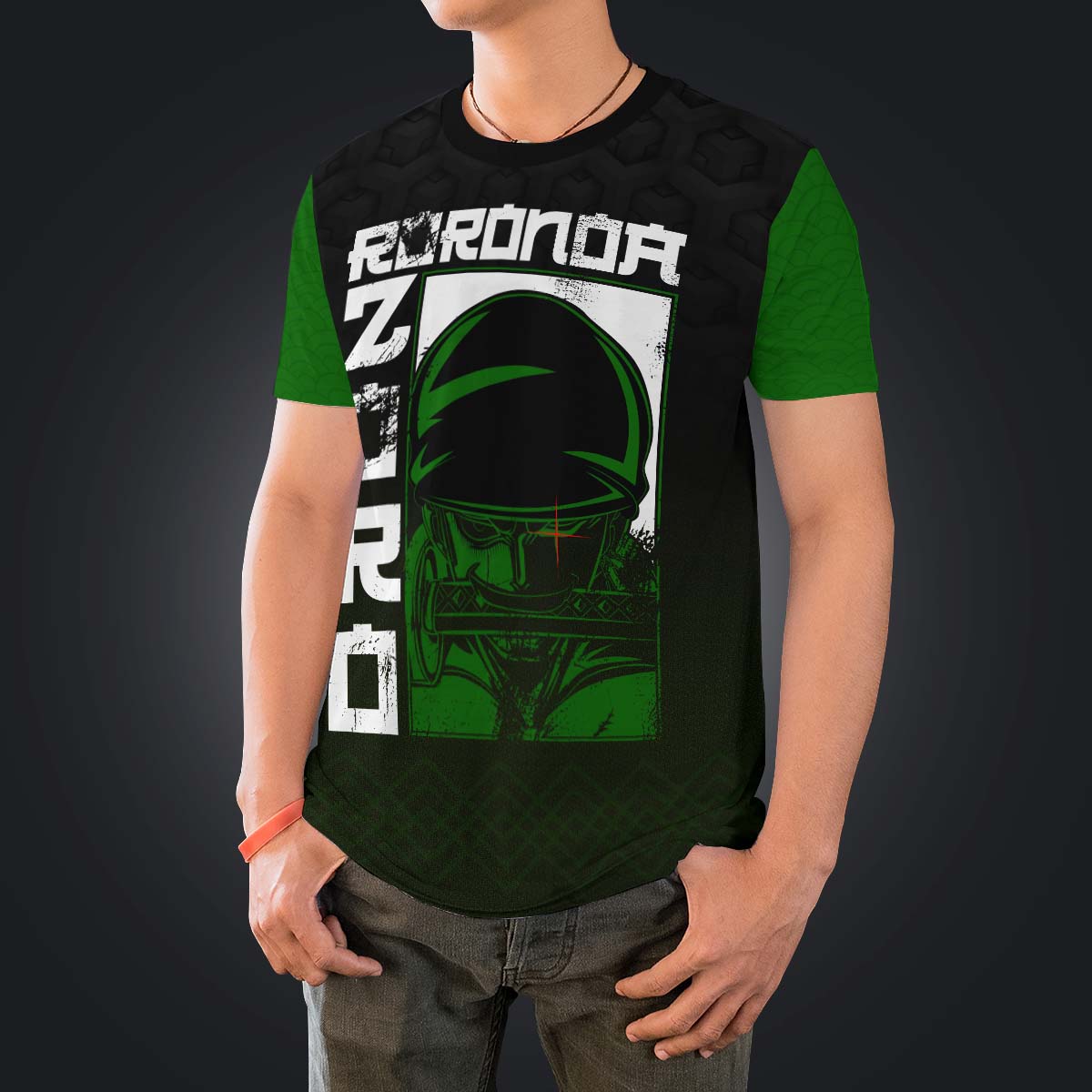 op-grim-zoro-unisex-t-shirt-614205 op grim zoro unisex t shirt 614205 - Gear Anime