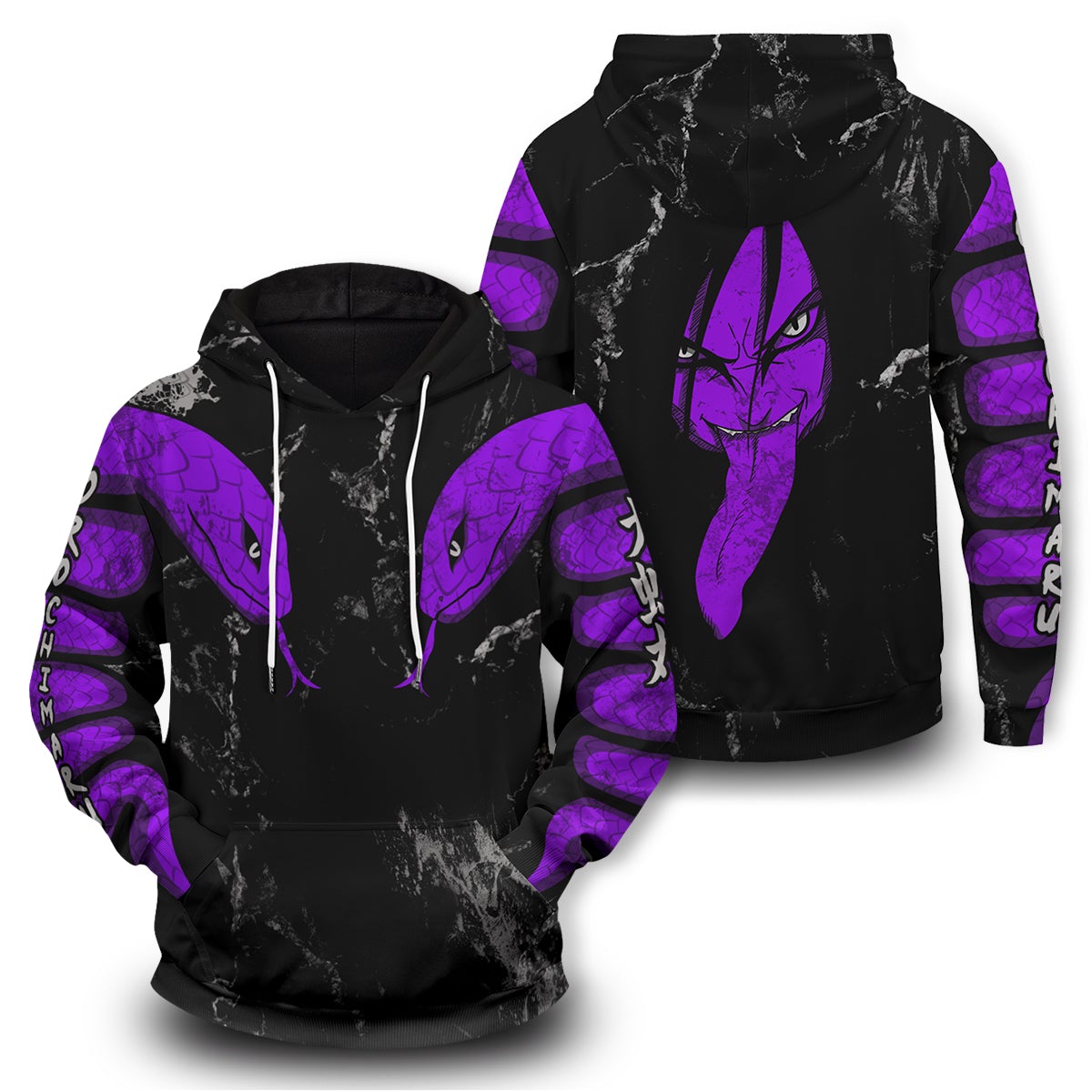 Naruto Hoodies - Orochimaru Unisex Pullover Hoodie FH0709 6 - Gear Anime orochimaru unisex pullover hoodie 926339 - Gear Anime