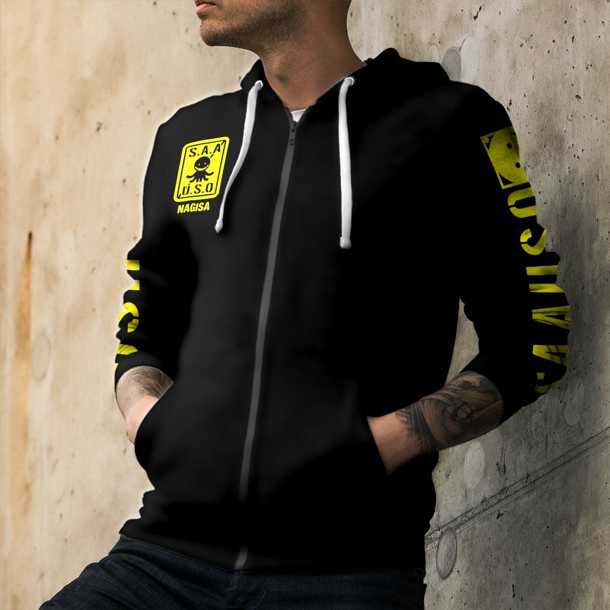 personalized-class-3-e-unisex-zipped-hoodie-402120 personalized class 3 e unisex zipped hoodie 402120 - Gear Anime