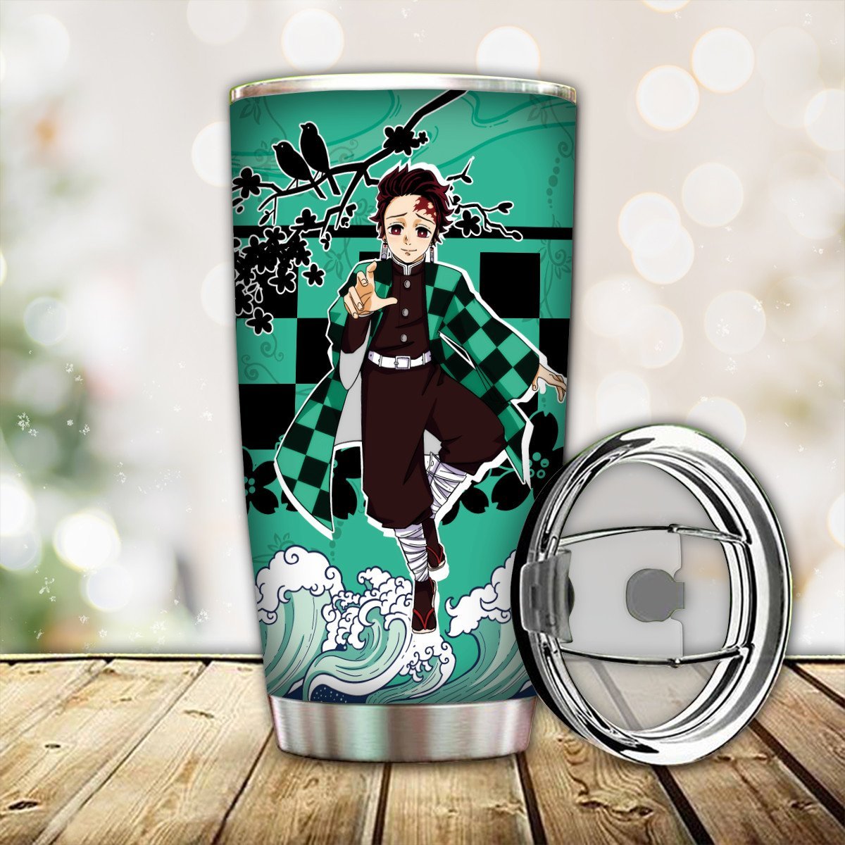 personalized-dreamy-tanjiro-tumbler-305658 personalized dreamy tanjiro tumbler 305658 - Gear Anime