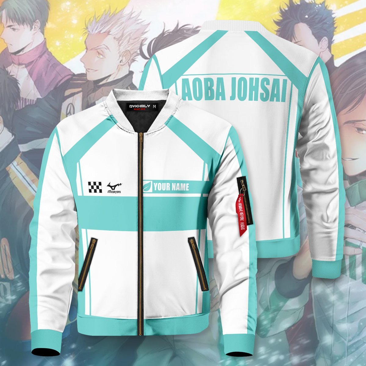 personalized-f1-aoba-johsai-bomber-jacket-735128 personalized f1 aoba johsai bomber jacket 735128 - Gear Anime