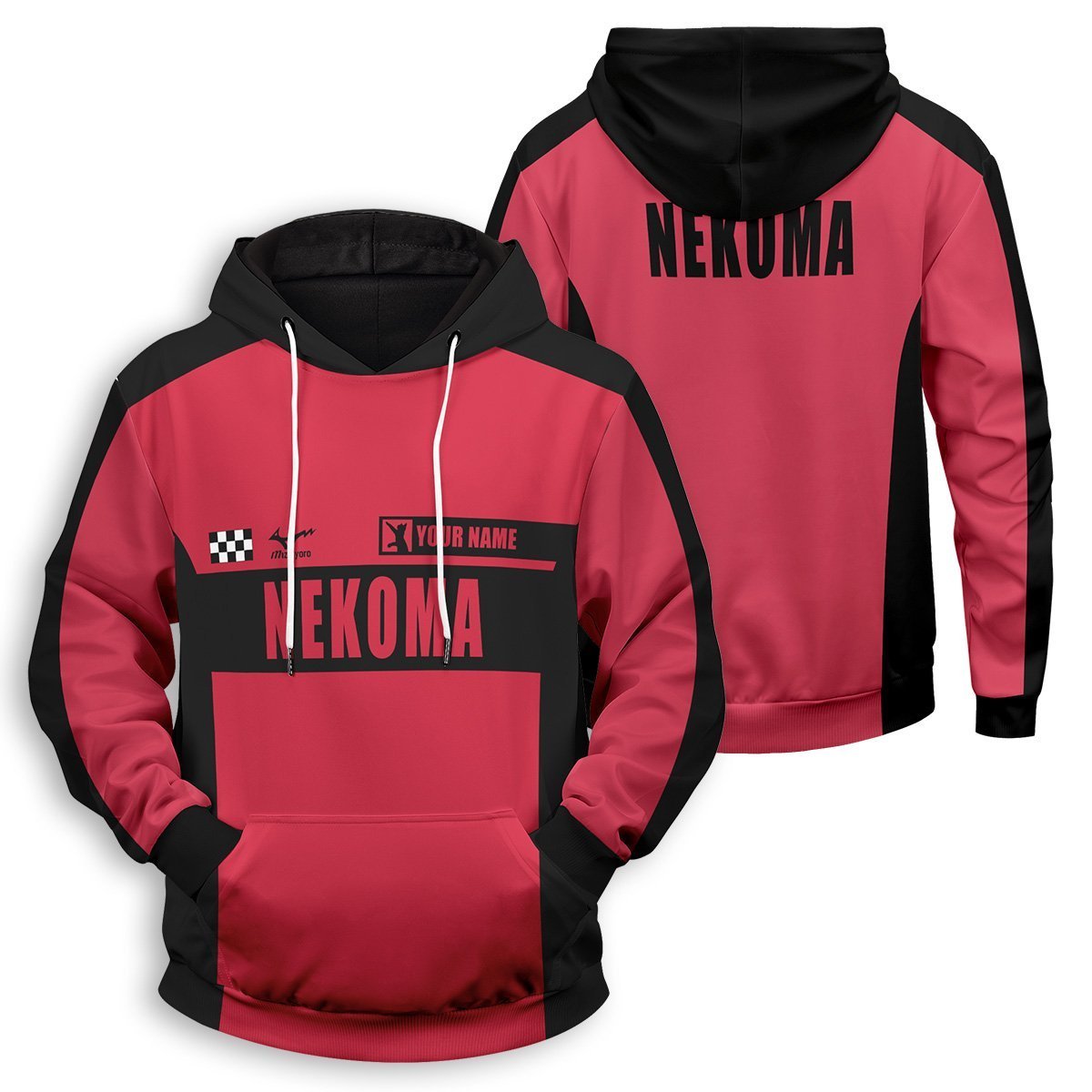 Haikyuu Hoodies - Personalized F1 Nekoma Unisex Pullover Hoodie FH0709 6 - Gear Anime personalized f1 nekoma unisex pullover hoodie 594776 - Gear Anime
