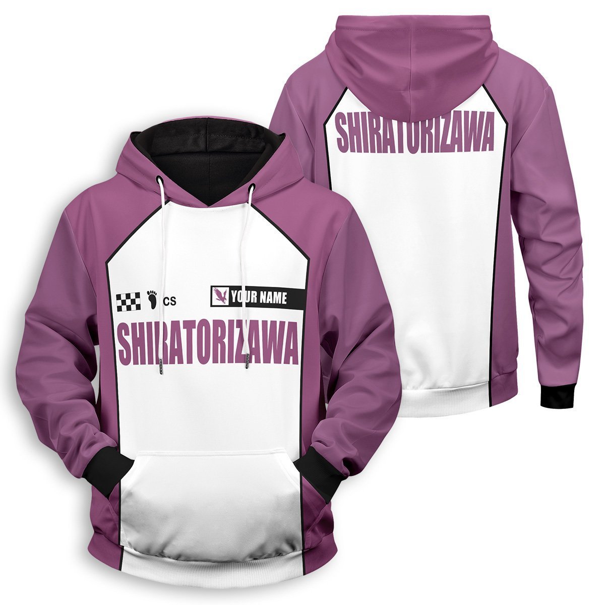 Haikyuu Hoodies - Personalized F1 Shiratorizawa Unisex Pullover Hoodie FH0709 11 - Gear Anime personalized f1 shiratorizawa unisex pullover hoodie 541275 - Gear Anime