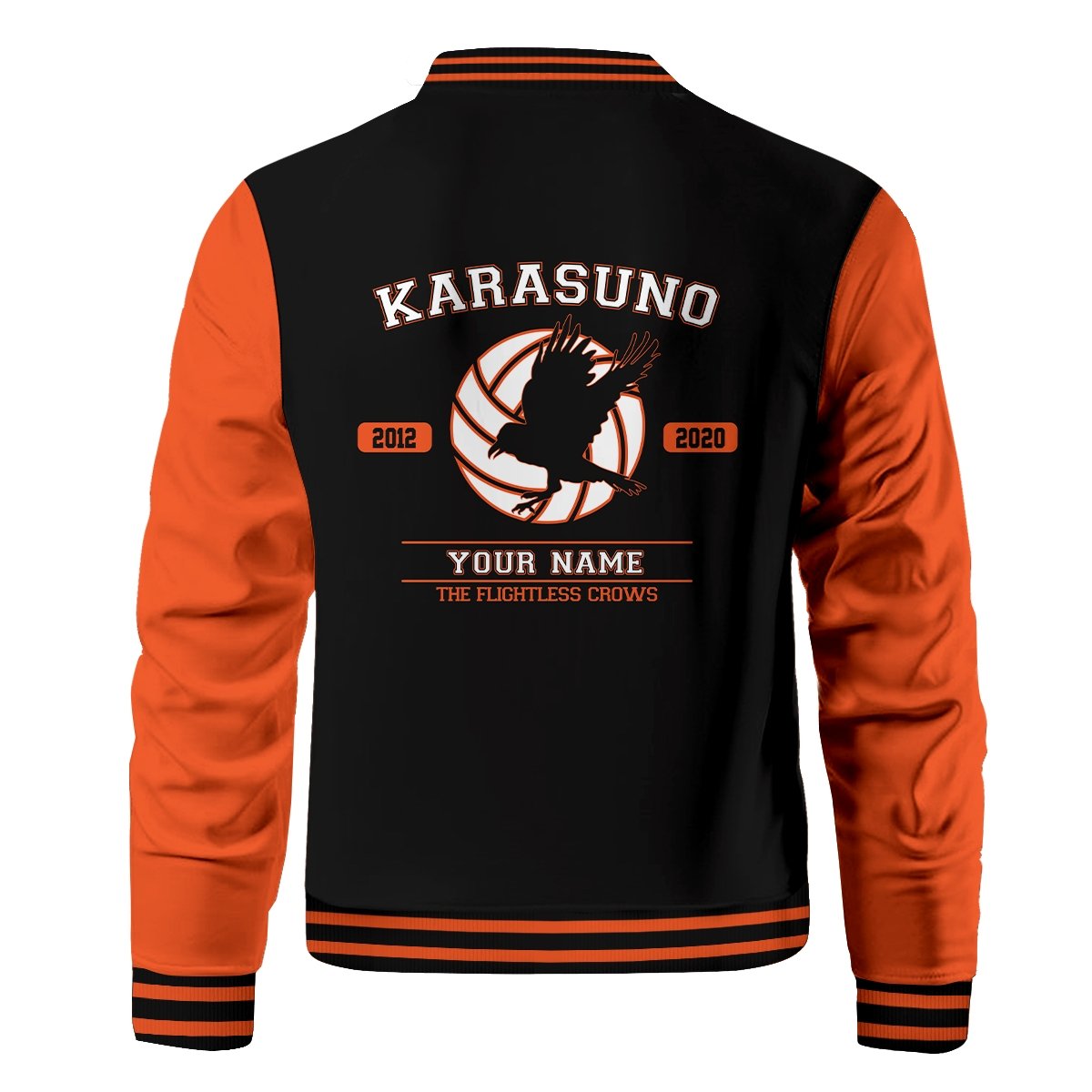 personalized-flightless-crows-bomber-jacket-749266 personalized flightless crows bomber jacket 749266 - Gear Anime