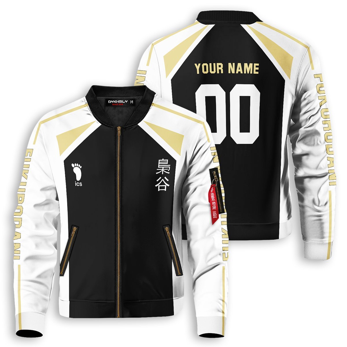 Haikyuu Jackets - Personalized Fukurodani Libero Bomber Jacket FH0709 7 - Gear Anime personalized fukurodani libero bomber jacket 958798 - Gear Anime