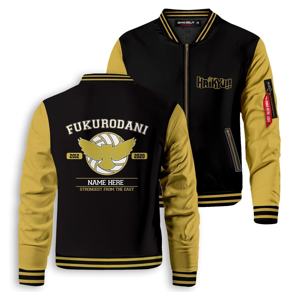 Haikyuu Jackets - Personalized Fukurodani Strongest From The East Bomber Jacket FH0709 7 - Gear Anime personalized fukurodani strongest from the east bomber jacket 792153 - Gear Anime
