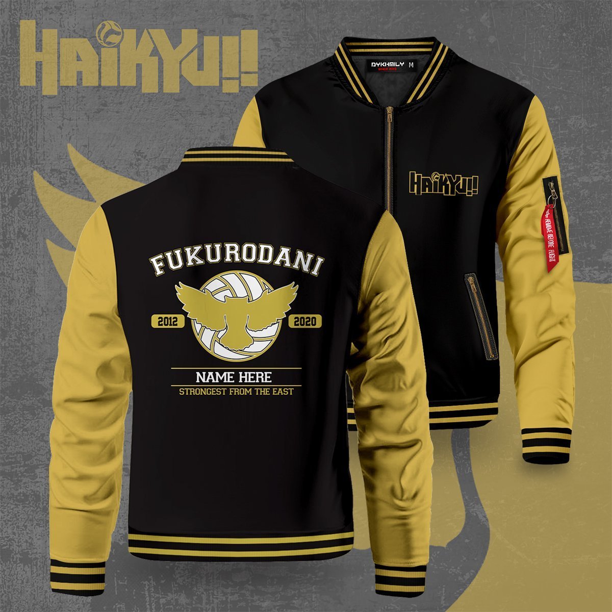 personalized-fukurodani-strongest-from-the-east-bomber-jacket-834909 personalized fukurodani strongest from the east bomber jacket 834909 - Gear Anime
