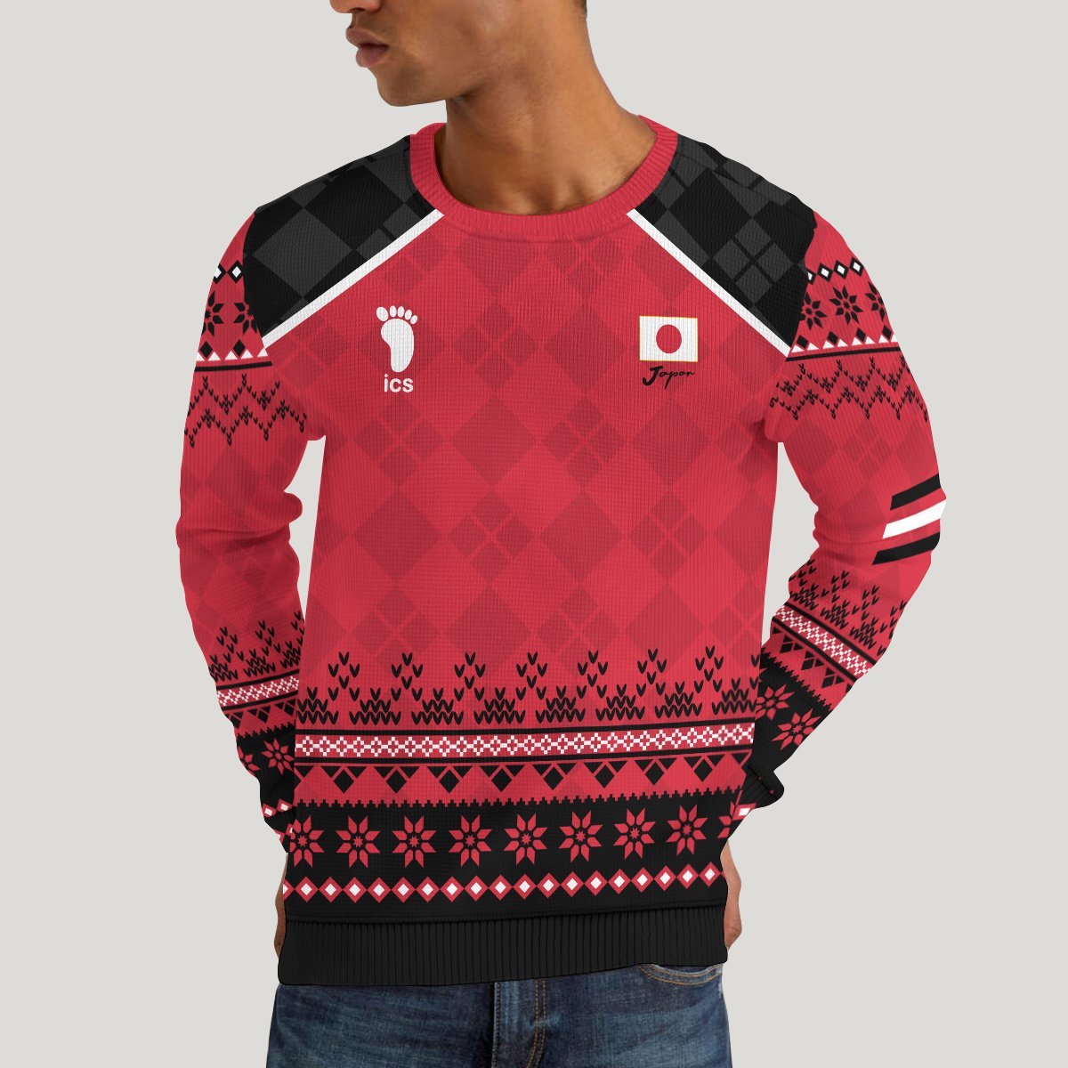 personalized-haikyuu-national-team-christmas-unisex-wool-sweater-349108 personalized haikyuu national team christmas unisex wool sweater 349108 - Gear Anime