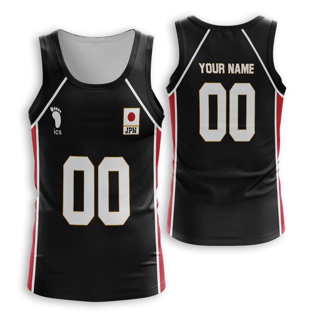 Hakyuu Tank Tops - Personalized Haikyuu National Team Libero Unisex Tank Tops FH0709 4 - Gear Anime personalized haikyuu national team libero unisex tank tops 581604 - Gear Anime