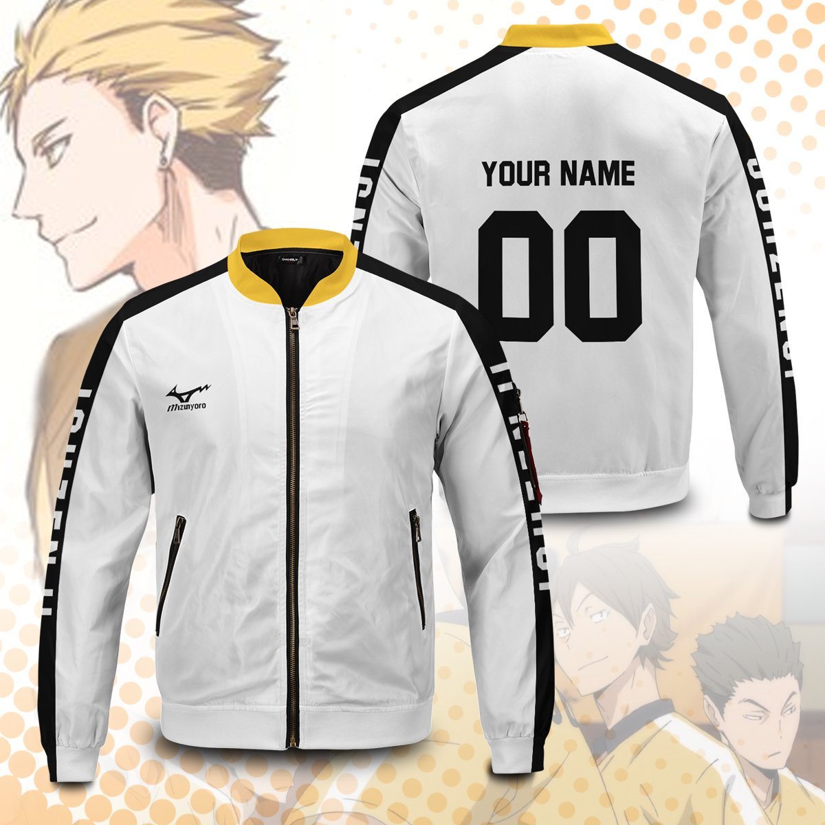 personalized-johzenji-libero-bomber-jacket-215160 personalized johzenji libero bomber jacket 215160 - Gear Anime