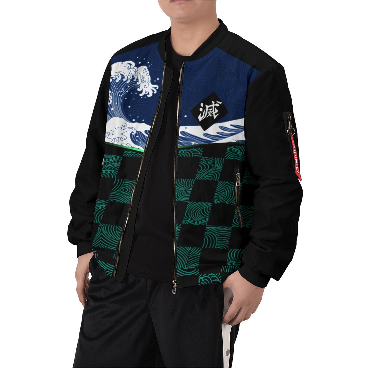 personalized-kamado-tanjiro-bomber-jacket-586180 personalized kamado tanjiro bomber jacket 586180 - Gear Anime