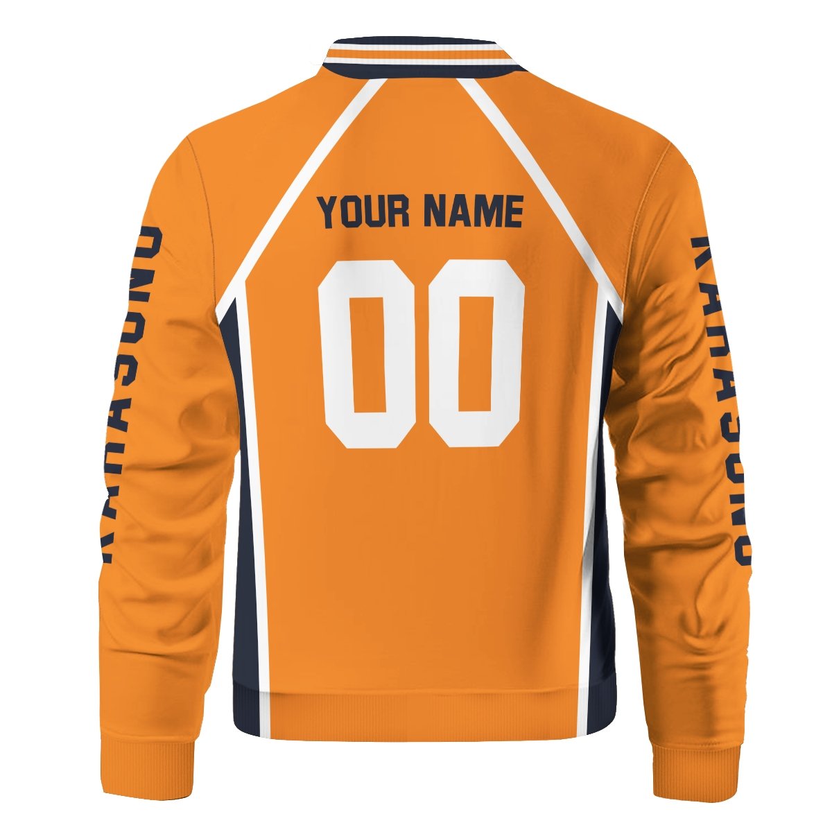 personalized-karasuno-libero-bomber-jacket-264357 personalized karasuno libero bomber jacket 264357 - Gear Anime