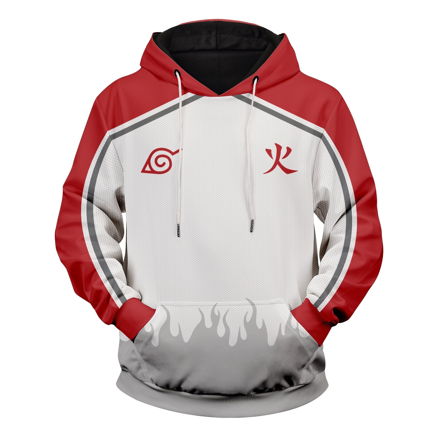 personalized konoha hokage unisex pullover hoodie 267349 - Gear Anime