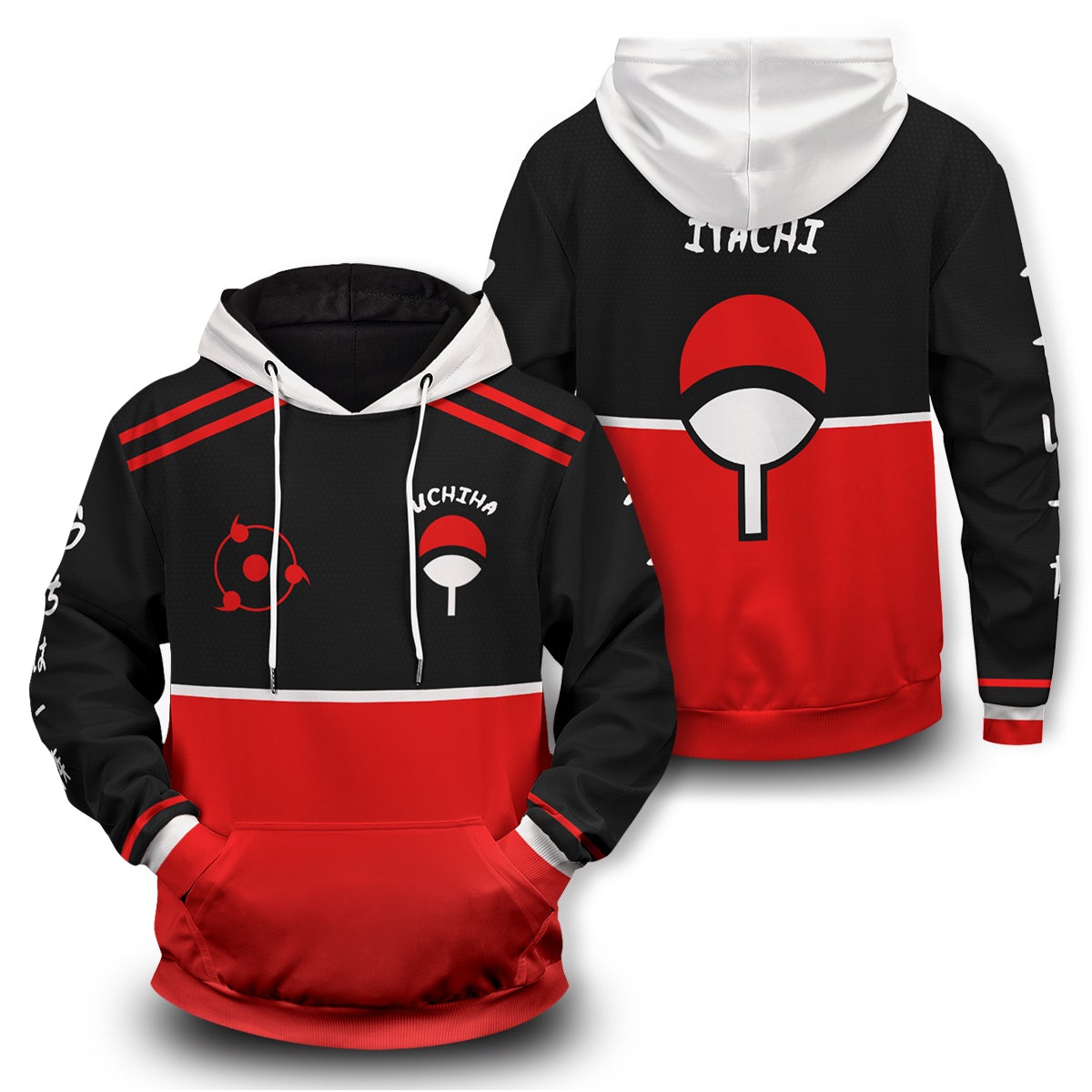 Naruto Hoodies - Personalized Noble Uchiha Clan Unisex Pullover Hoodie FH0709 8 - Gear Anime personalized noble uchiha clan unisex pullover hoodie 924525 - Gear Anime