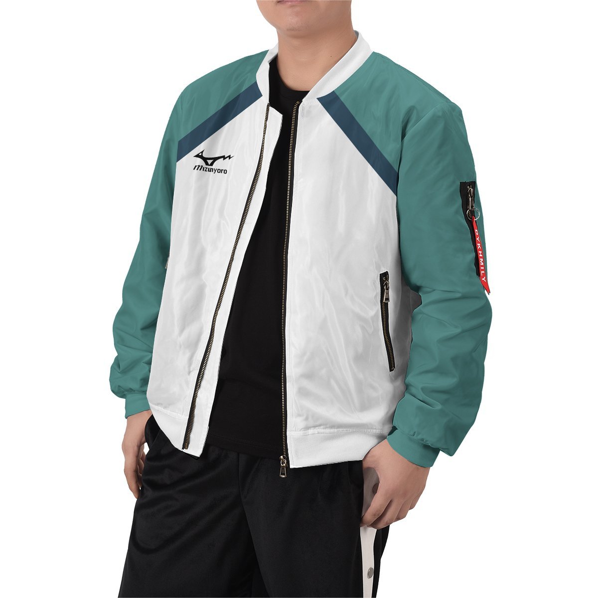 personalized-nohebi-libero-bomber-jacket-654096 personalized nohebi libero bomber jacket 654096 - Gear Anime