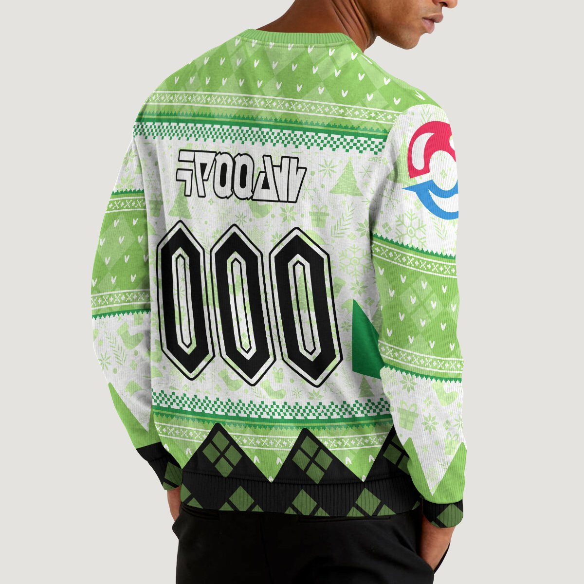personalized-poke-grass-uniform-unisex-wool-sweater-169582 personalized poke grass uniform unisex wool sweater 169582 - Gear Anime