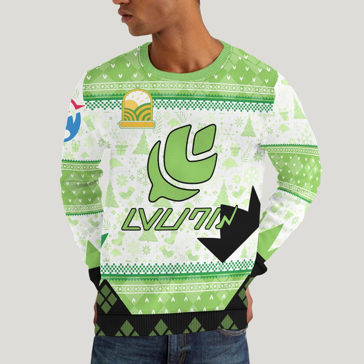 personalized-poke-grass-uniform-unisex-wool-sweater-627423 personalized poke grass uniform unisex wool sweater 627423 - Gear Anime