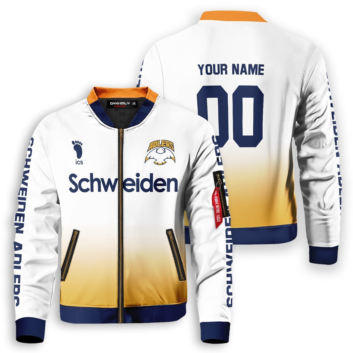 Haikyuu Jackets - Personalized Schweiden Adlers Bomber Jacket FH0709 11 - Gear Anime personalized schweiden adlers bomber jacket 136789 - Gear Anime
