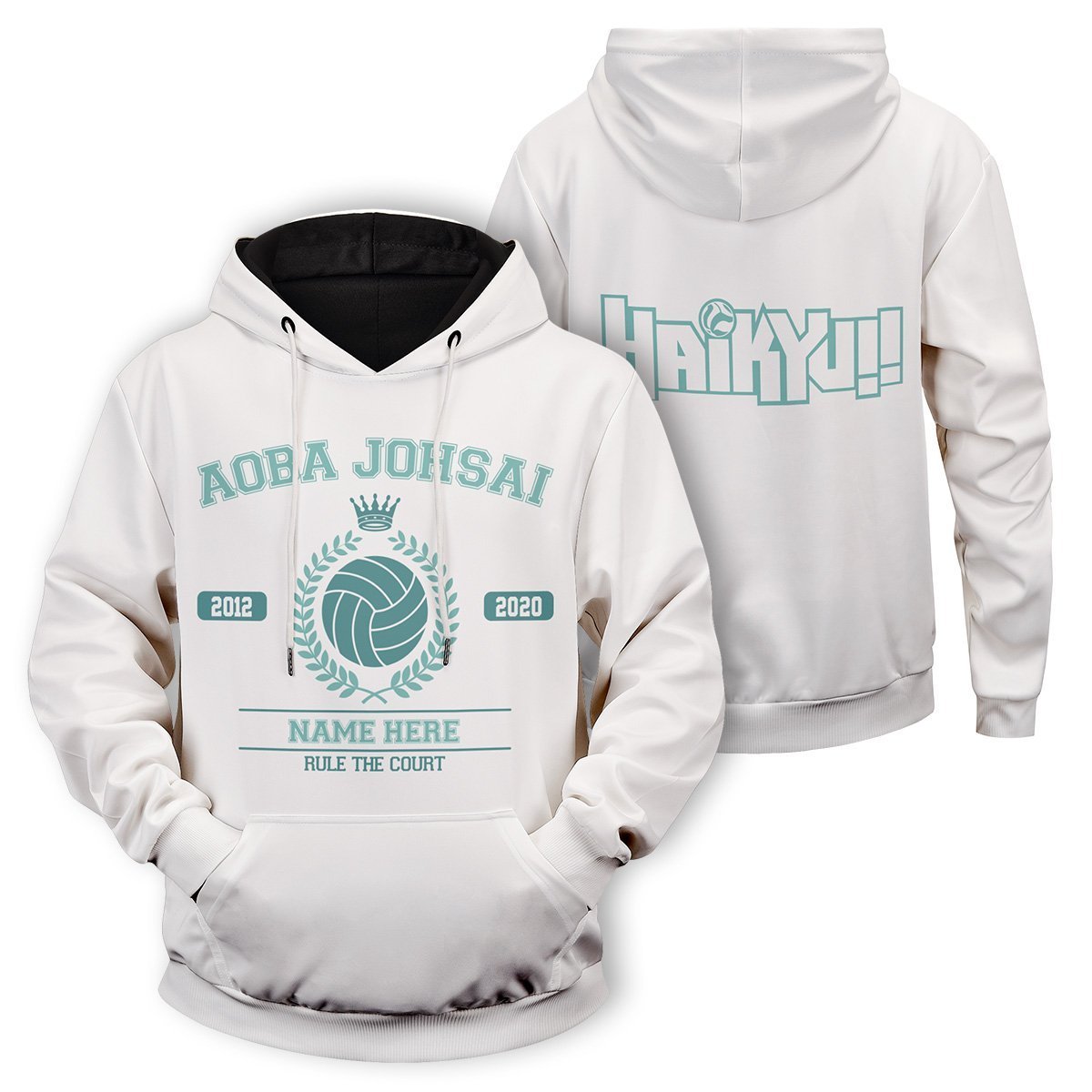 personalized seijoh rule the court unisex pullover hoodie 472814 - Gear Anime