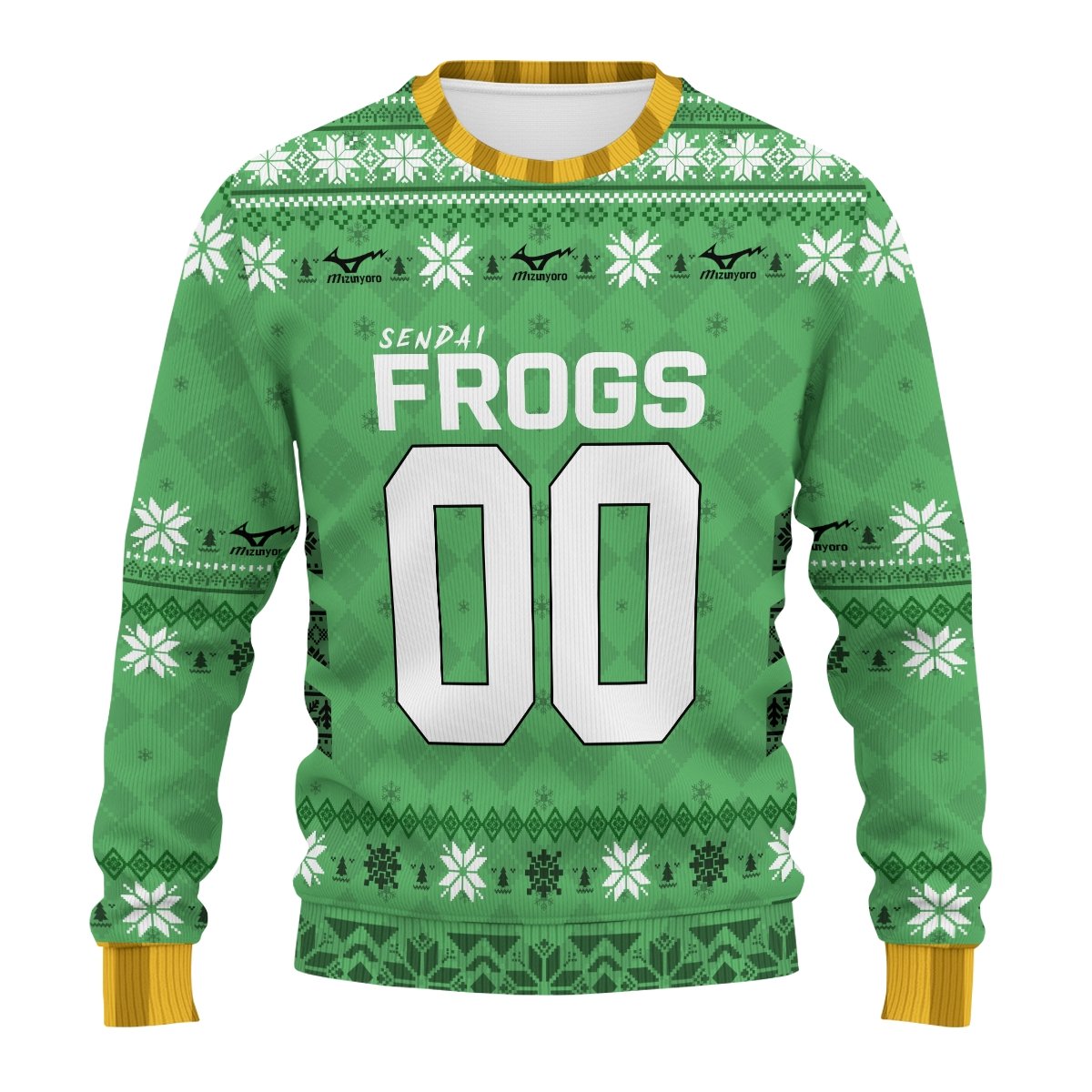 personalized-sendai-frogs-unisex-wool-sweater-155485 personalized sendai frogs unisex wool sweater 155485 - Gear Anime