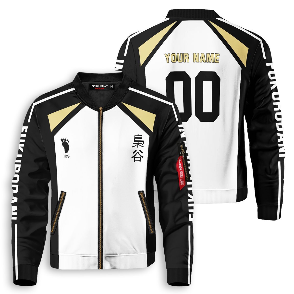 Haikyuu Jackets - Personalized Team Fukurodani Bomber Jacket FH0709 7 - Gear Anime personalized team fukurodani bomber jacket 379617 - Gear Anime