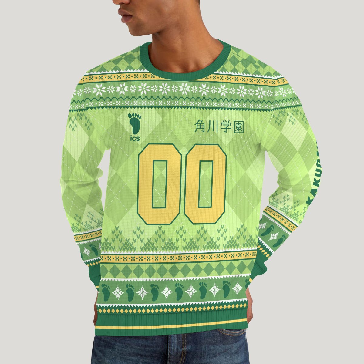 personalized-team-kakugawa-unisex-wool-sweater-607332 personalized team kakugawa unisex wool sweater 607332 - Gear Anime