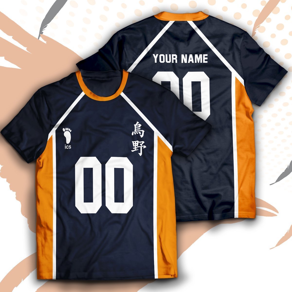 personalized team karasuno unisex t shirt 804162 - Gear Anime