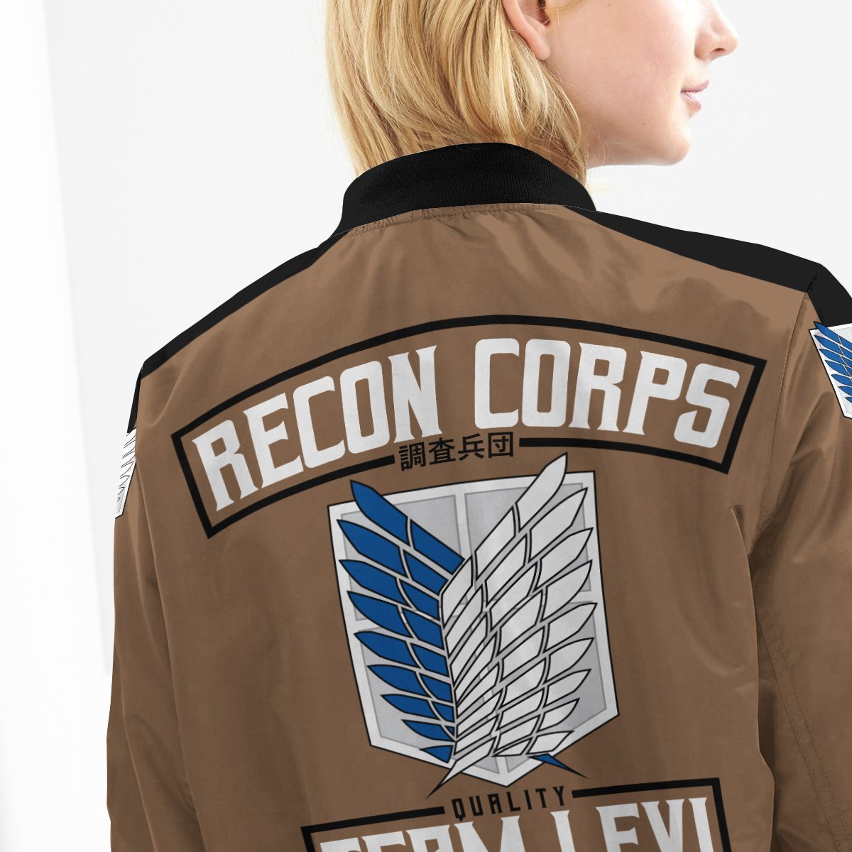 personalized-team-levi-bomber-jacket-145818 personalized team levi bomber jacket 145818 - Gear Anime