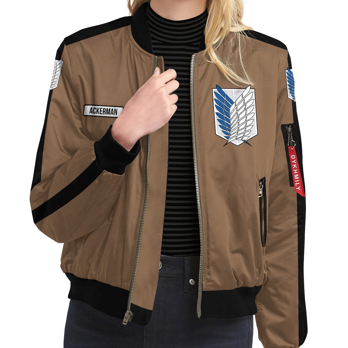 personalized-team-levi-bomber-jacket-342618 personalized team levi bomber jacket 342618 - Gear Anime