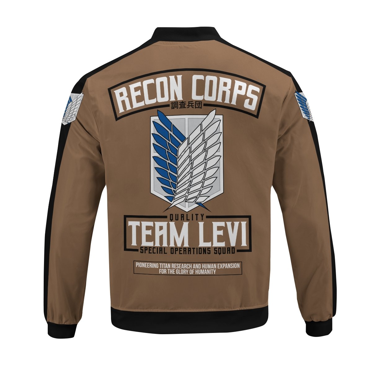 personalized-team-levi-bomber-jacket-405540 personalized team levi bomber jacket 405540 - Gear Anime