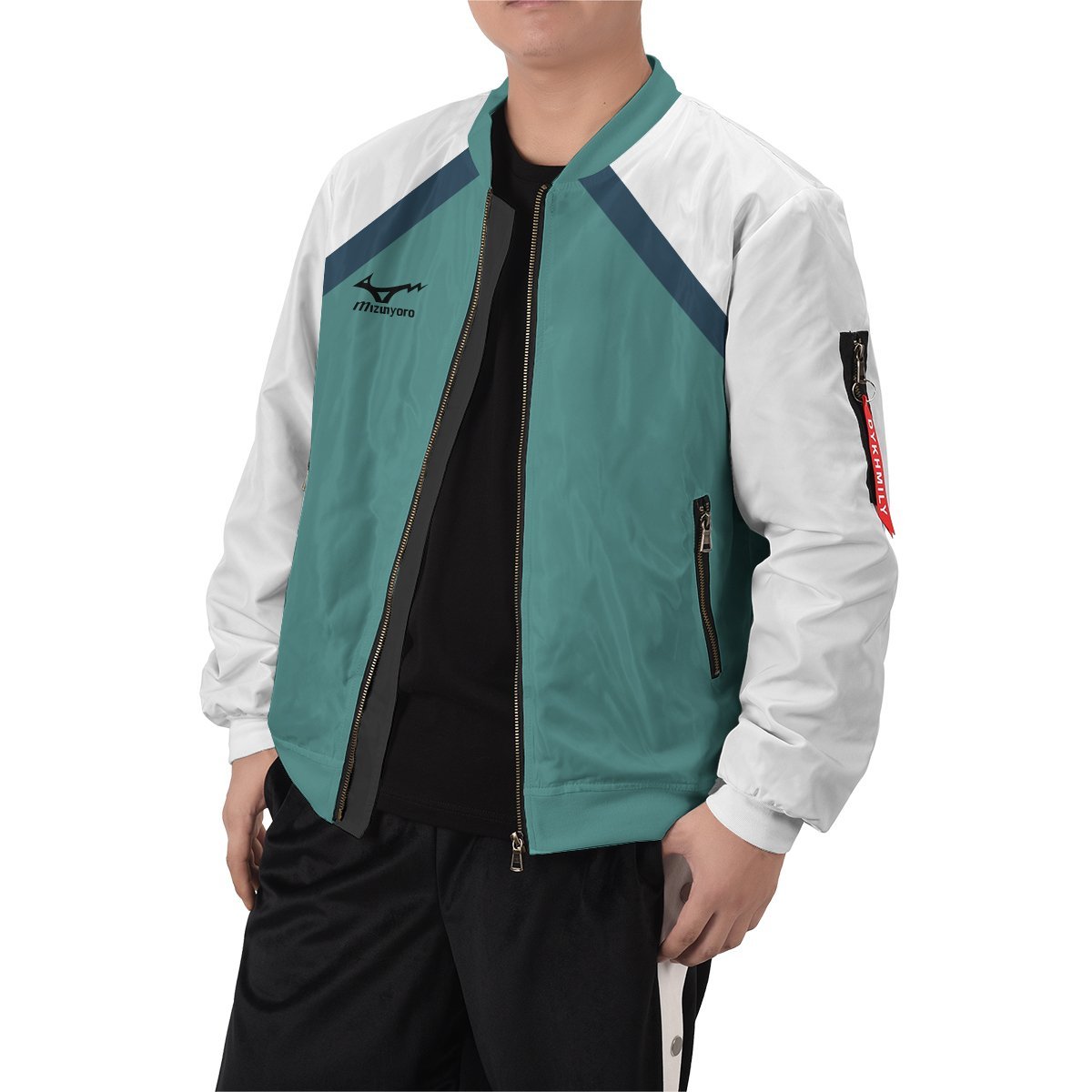 personalized-team-nohebi-bomber-jacket-101840 personalized team nohebi bomber jacket 101840 - Gear Anime