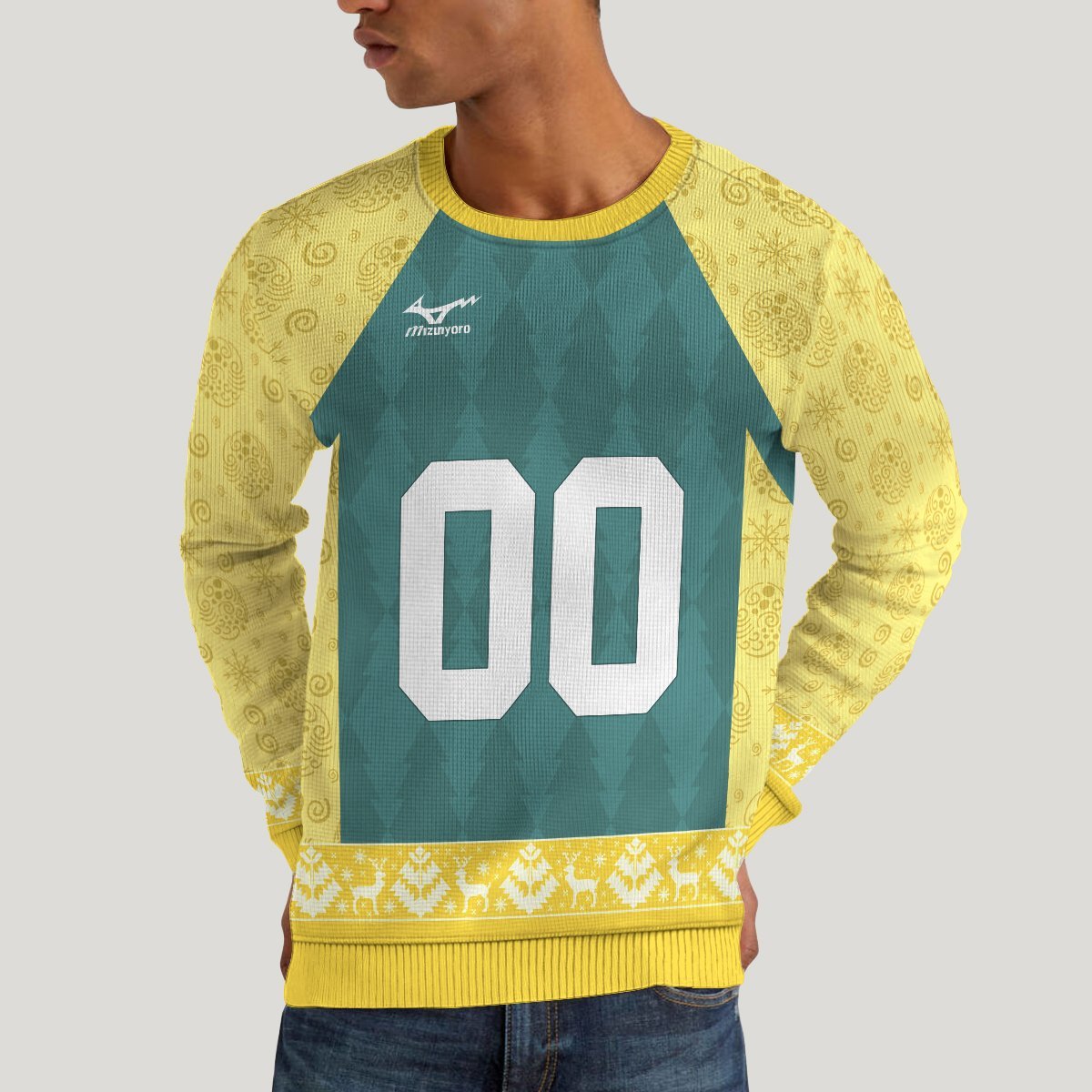 personalized-team-nohebi-unisex-wool-sweater-103165 personalized team nohebi unisex wool sweater 103165 - Gear Anime