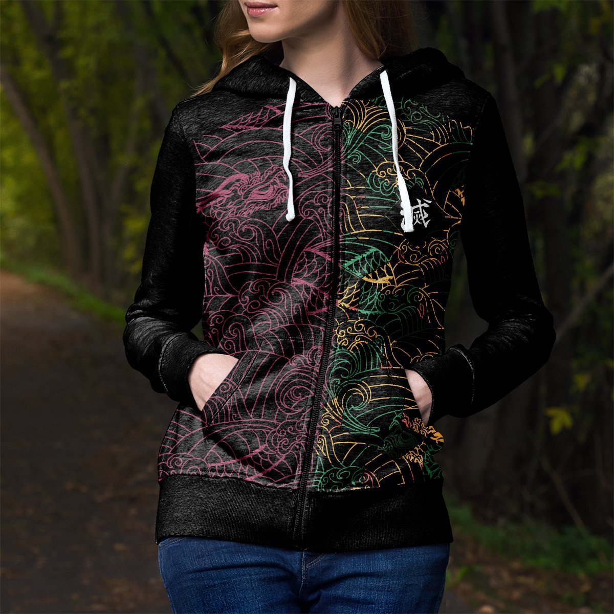 personalized-tomioka-giyu-unisex-zipped-hoodie-512443 personalized tomioka giyu unisex zipped hoodie 512443 - Gear Anime