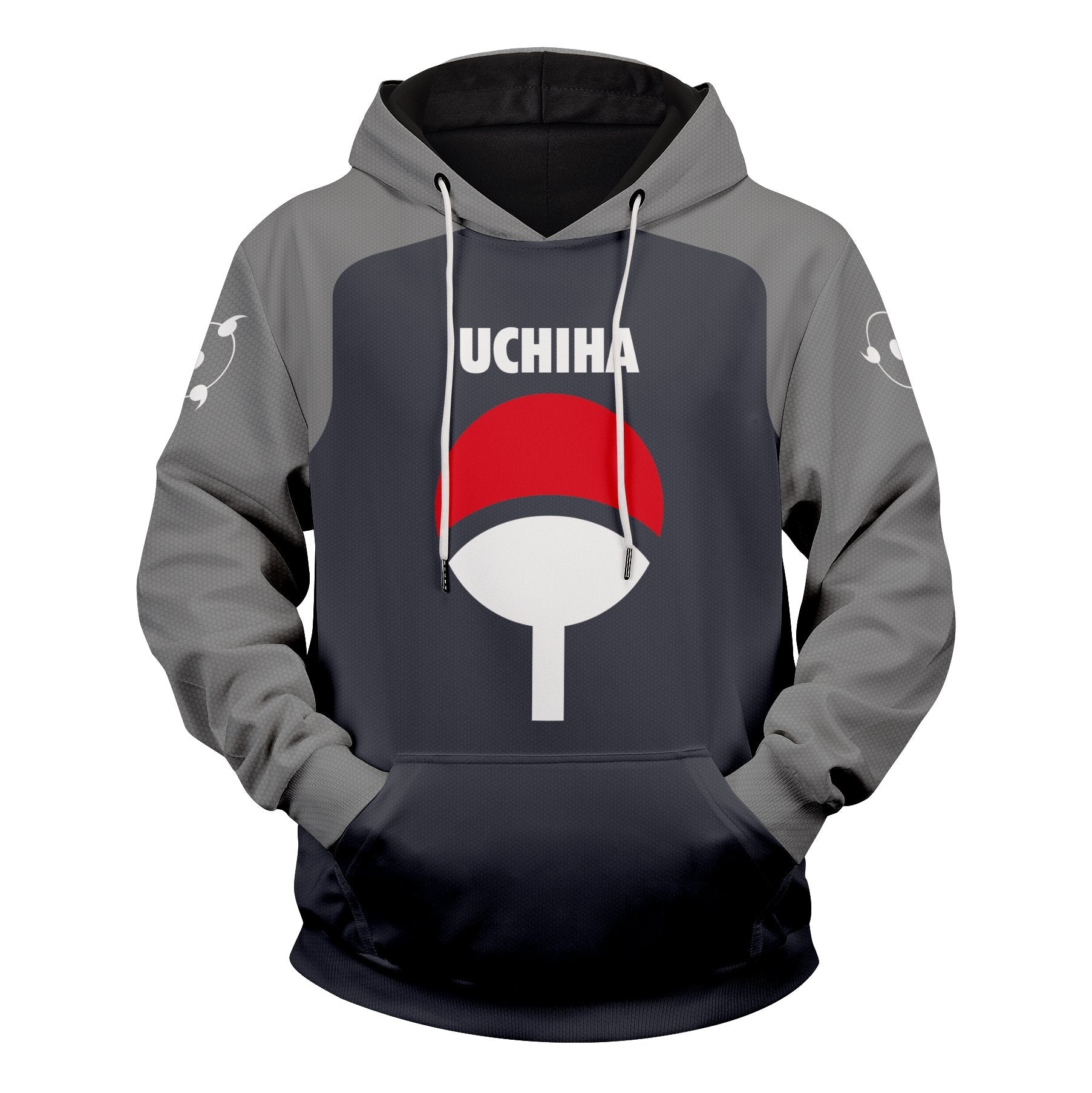 personalized uchiha fire unisex pullover hoodie 332207 - Gear Anime