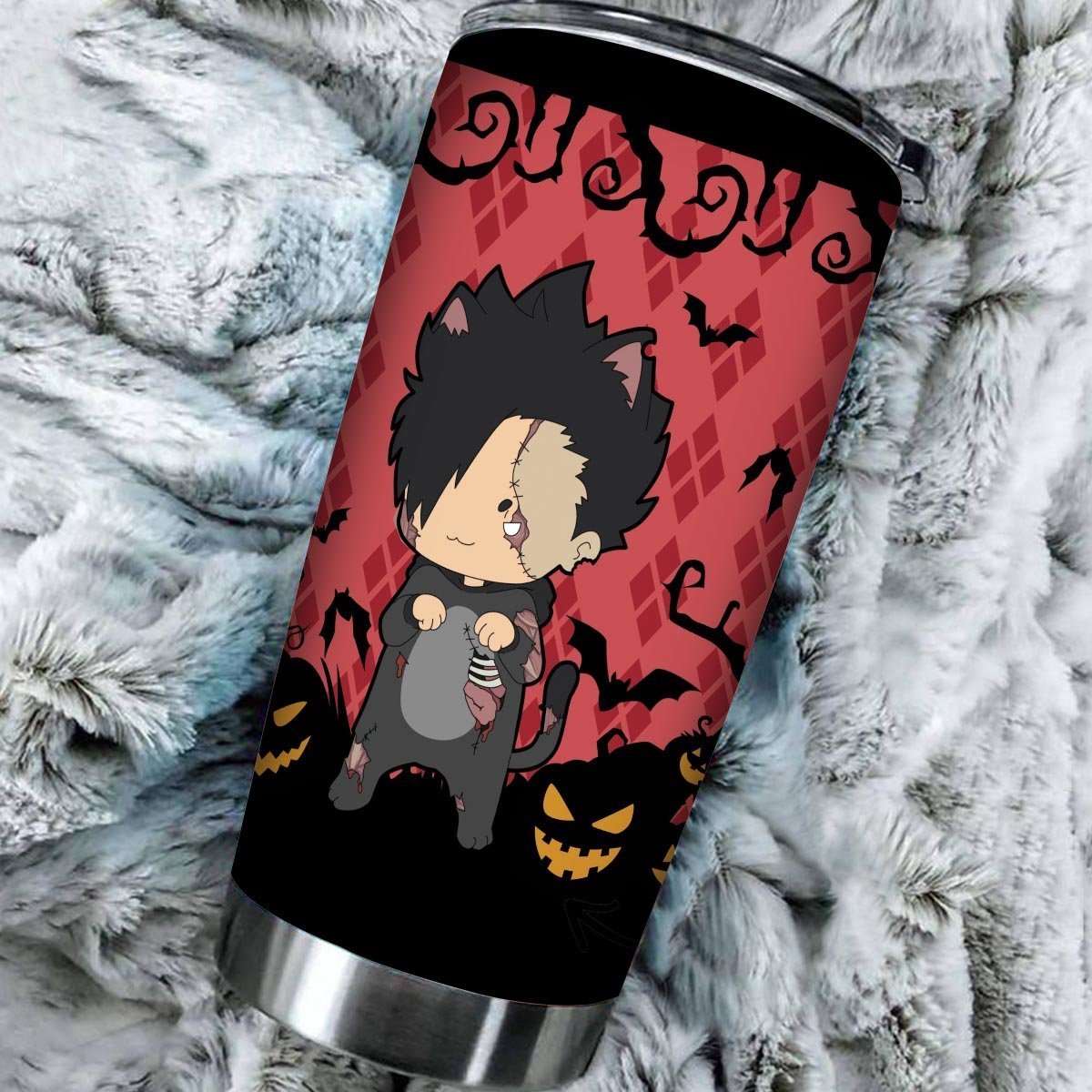 personalized-zombie-cat-tetsuro-kuroo-tumbler-151116 personalized zombie cat tetsuro kuroo tumbler 151116 - Gear Anime