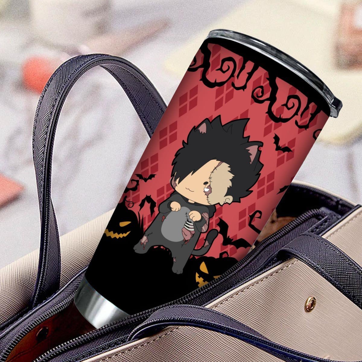 personalized-zombie-cat-tetsuro-kuroo-tumbler-634367 personalized zombie cat tetsuro kuroo tumbler 634367 - Gear Anime