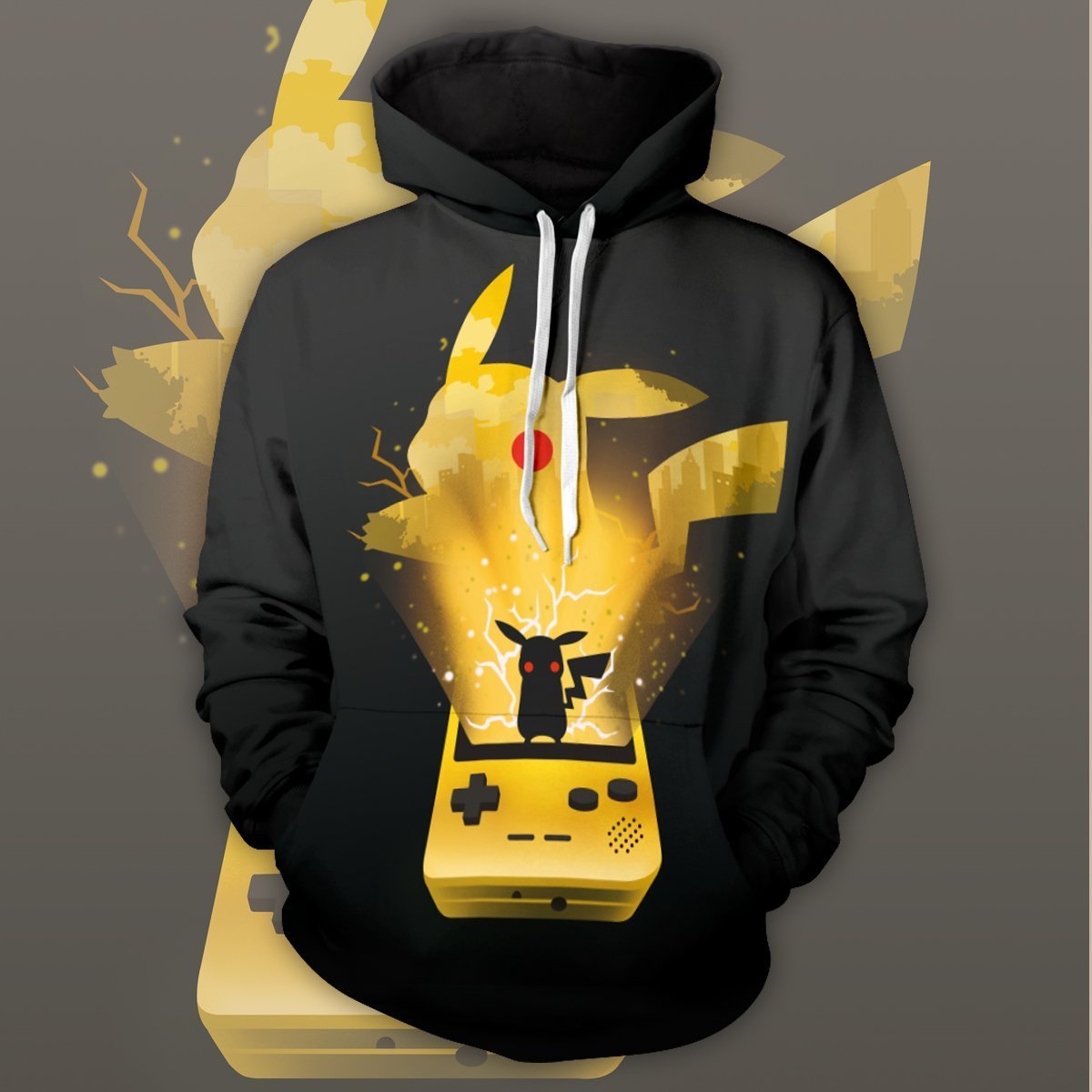 pika-game-unisex-pullover-hoodie-154577 pika game unisex pullover hoodie 154577 - Gear Anime
