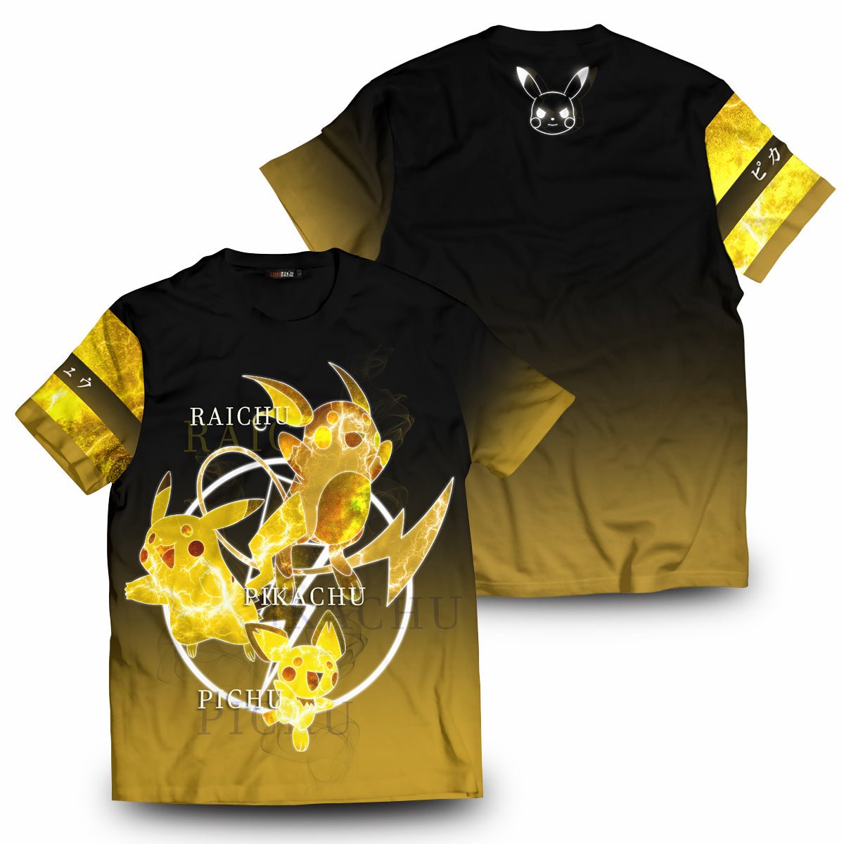 Pokemon T-shirts - Pikachu Spirit Unisex T-Shirt FH0709 6 - Gear Anime pikachu spirit unisex t shirt 337444 - Gear Anime