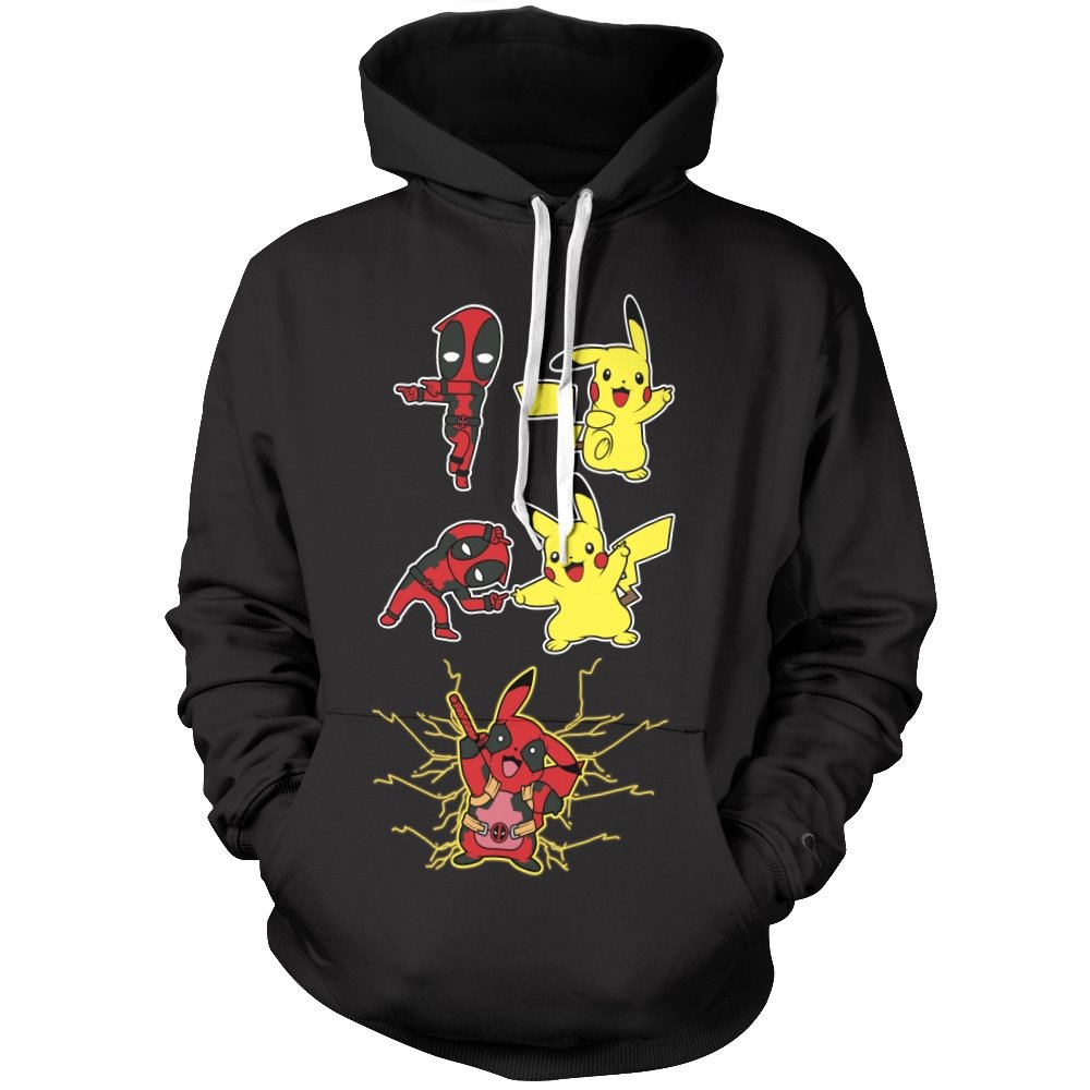 pikapool fusion unisex pullover hoodie 407750 - Gear Anime